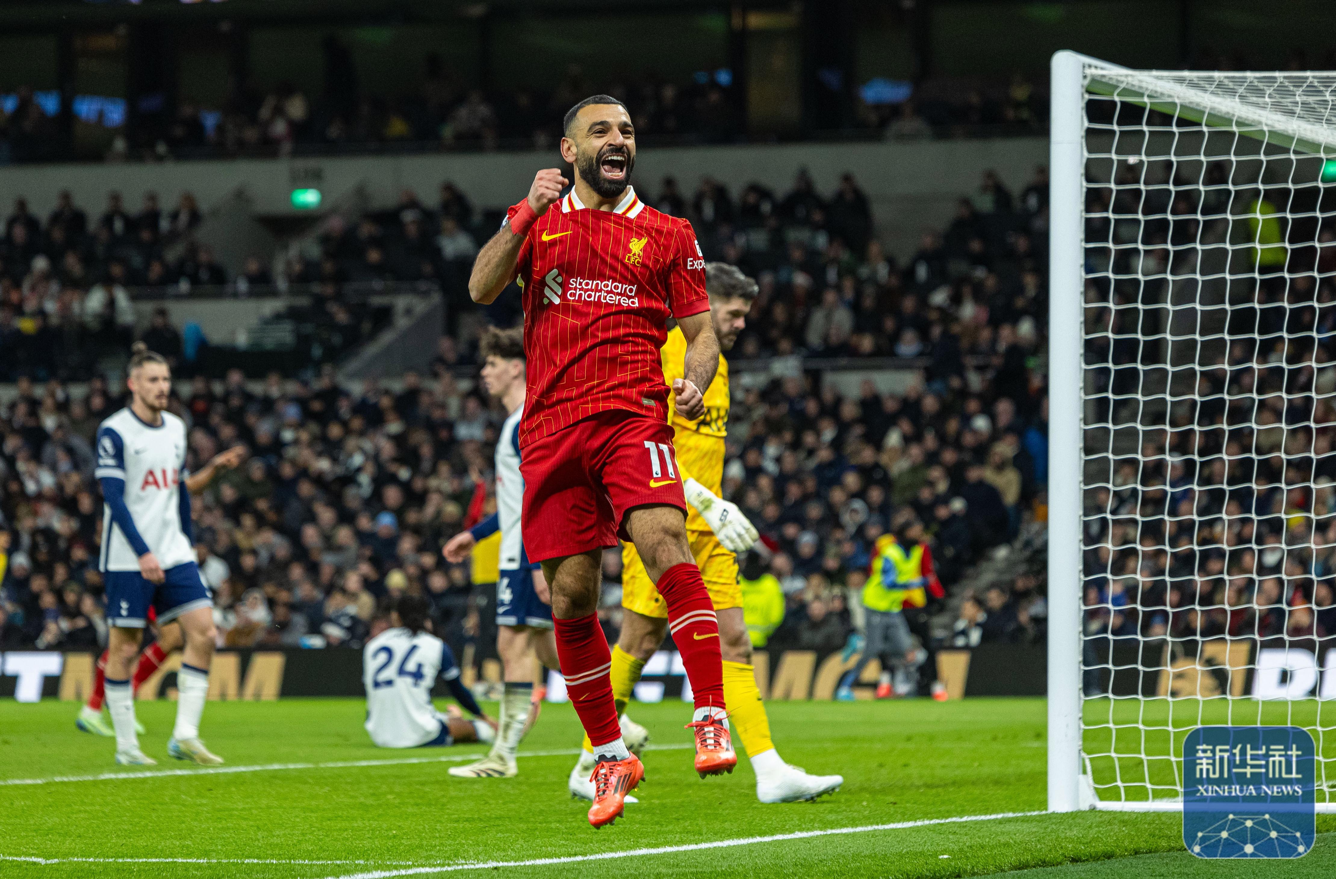 利物浦前锋连续比赛进球刷新纪录