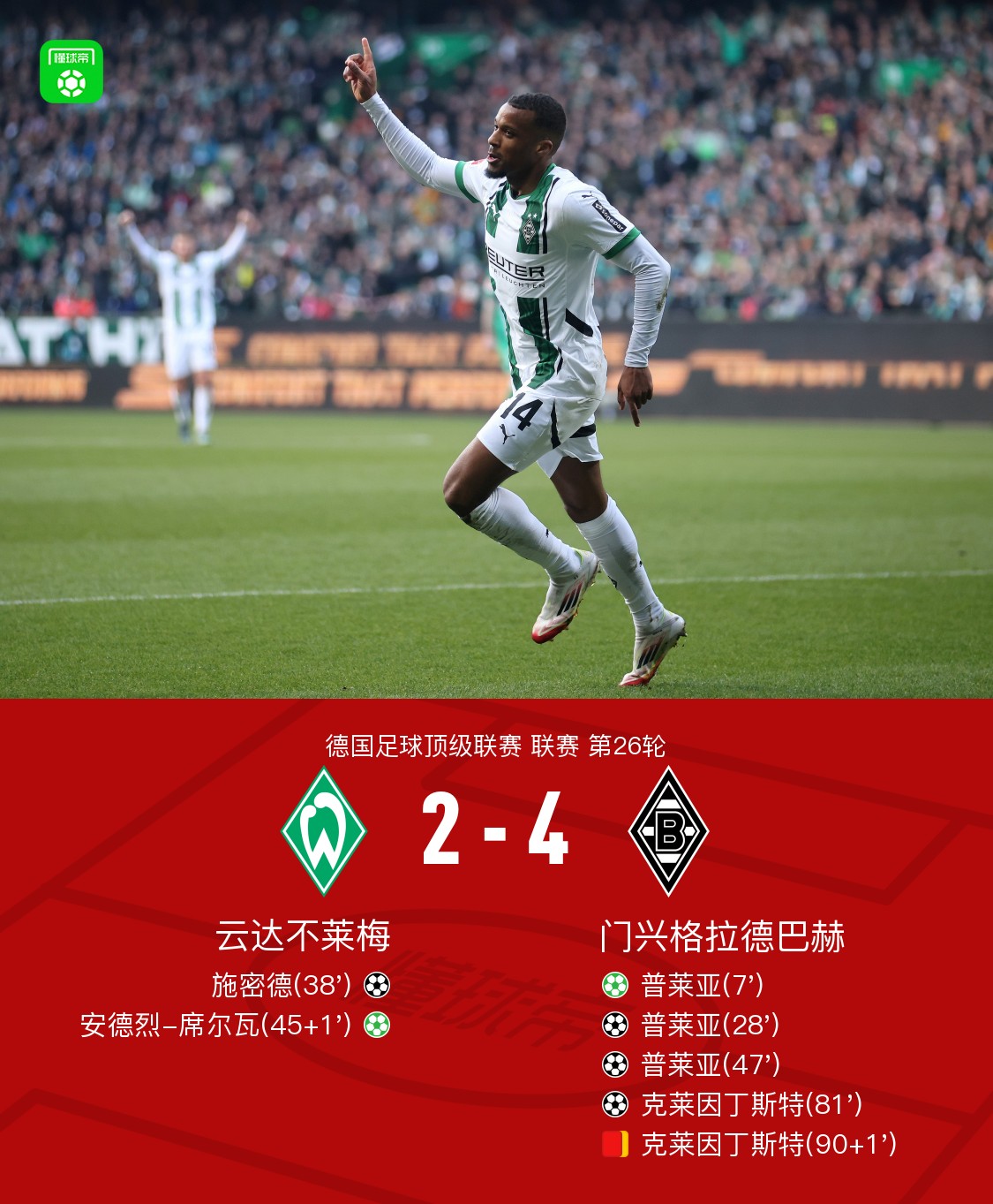 开云体育在线-不莱梅攻势猛烈,主场取得惊人胜利