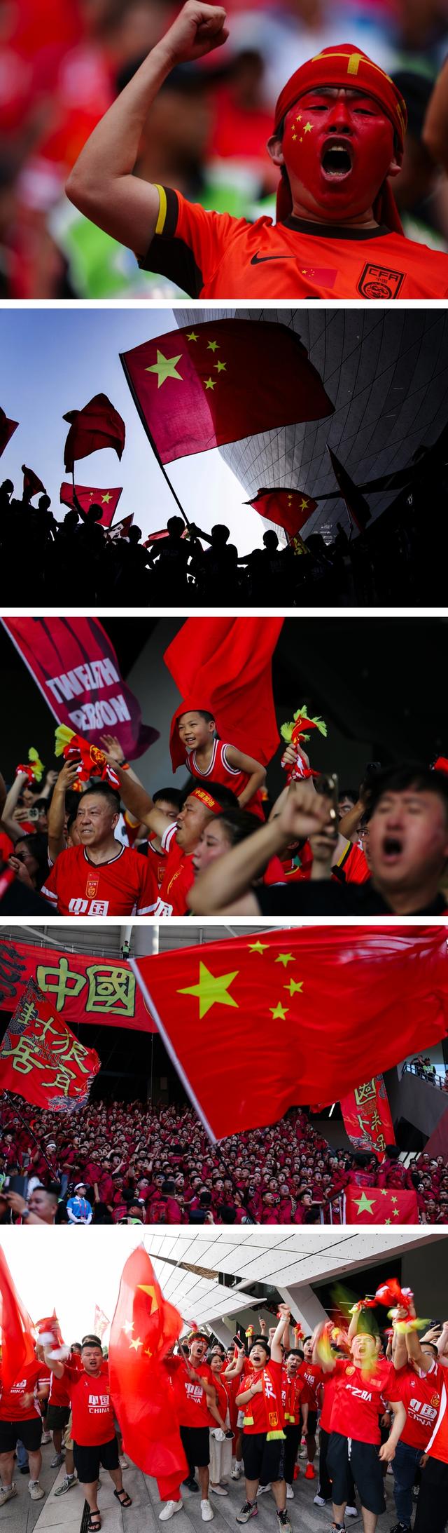 国家足球队一鼓作气冉冉升起